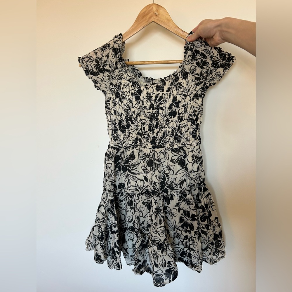 American Eagle Floral Smocked Mini Dress - Size XS